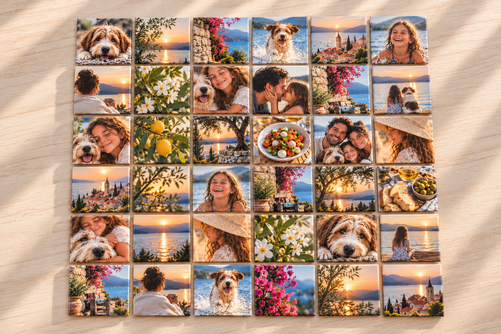 36 Fotomagnete - Dein persönliches Set
